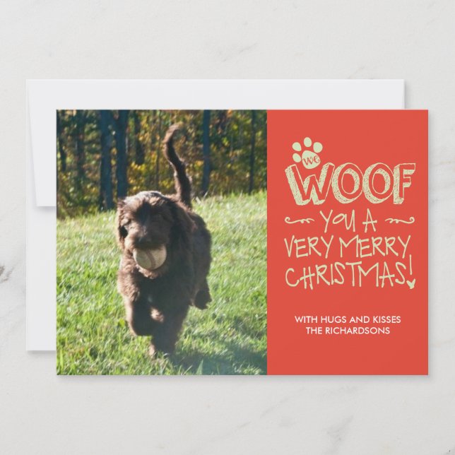 Wir Schuss Sie frohen Weihnachten (Vorderseite)