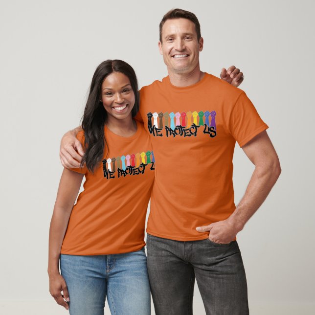 Wir schützen uns T-Shirt (Unisex)