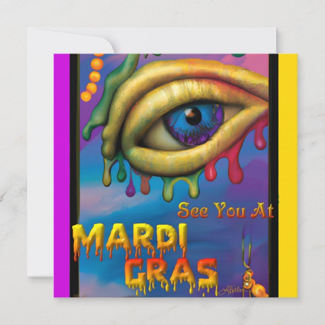 Wir sehen uns bei Mardi Gras Eye (Vorderseite)