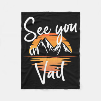 Wir sehen uns im Vail USA Urlaub Skiwandern 1 Fleecedecke