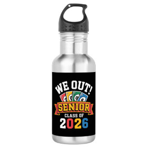 Wir Seniorenklasse 2026 Edelstahlflasche