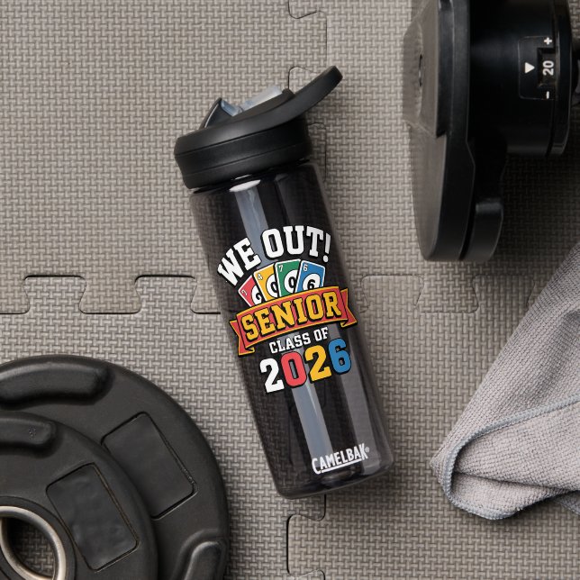 Wir Seniorenklasse 2026 Trinkflasche (Fitnessstudio (gedreht))