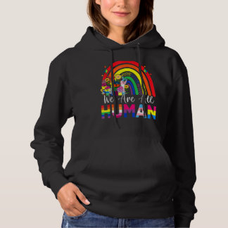 Wir sind alle der menschliche Stolz auf den Gay Pr Hoodie