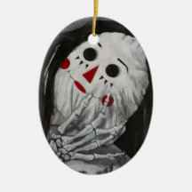 Wir sind alle Dolls hier, ich Keramik Ornament