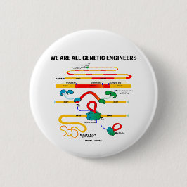 Wir sind alle Gentechniker (RNA Splicing) Button