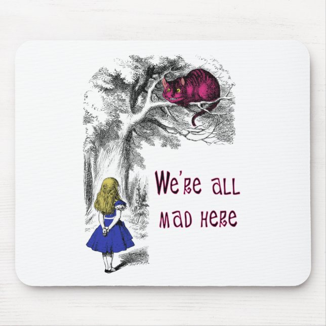 Wir sind alle hier wütend mousepad (Vorne)