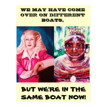 WIR SIND ALLE IM GLEICHEN BOOTSCHEIN.