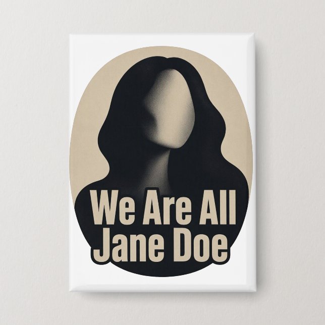 Wir sind alle Jane Doe Button (Vorderseite)