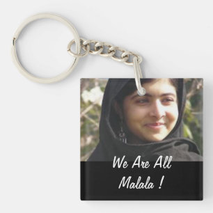 Wir sind alle Malala ! Schlüsselanhänger