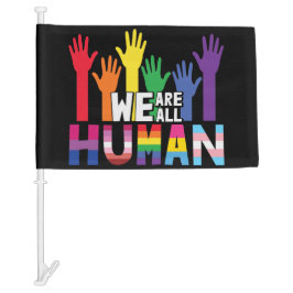 Wir sind alle menschliche LGBTQ-Stolz Regenbogenhä