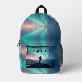 Wir sind alle Teil eines größeren Rucksacks Bedruckter Rucksack