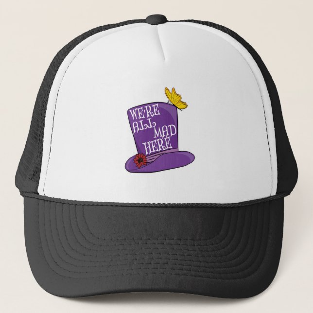 Wir sind alle tot - Mad Hatter Hat Truckerkappe (Vorderseite)