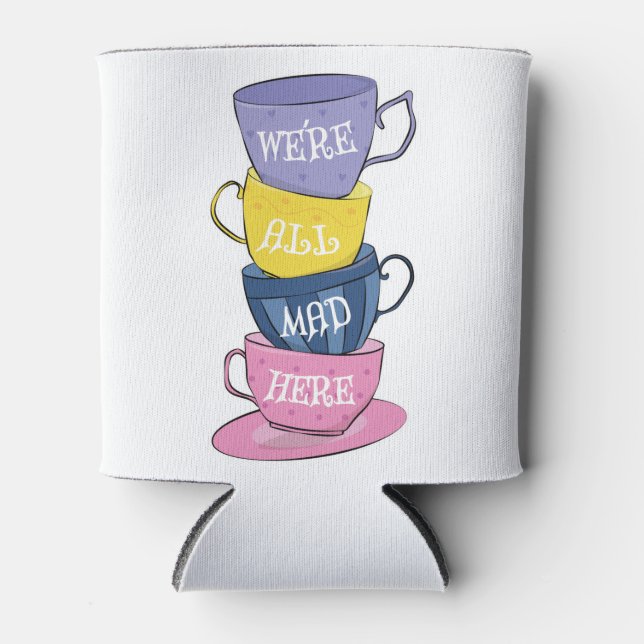Wir sind alle tot - Mad Tea Party Cups Dosenkühler (Vorderseite)