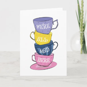 Wir sind alle tot - Mad Tea Party Cups Karte