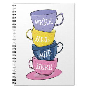 Wir sind alle tot - Mad Tea Party Cups Notizblock