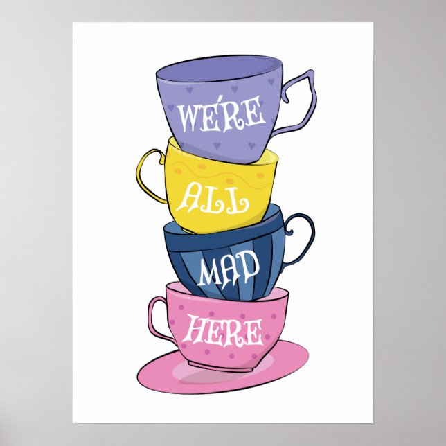 Wir sind alle tot - Mad Tea Party Cups Poster (Vorne)