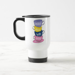 Wir sind alle tot - Mad Tea Party Cups Reisebecher