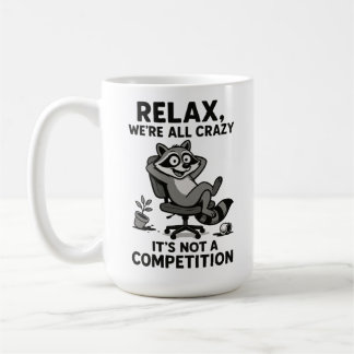 Wir sind alle verrückt Lustige sarkastische mental Kaffeetasse