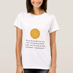 Wir sind alle Wanderer auf dieser Erde….SINTI UND T-Shirt