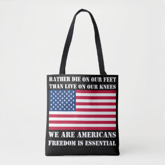 Wir sind Amerikaner (schwarze) Tasche