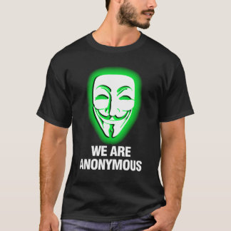 WIR SIND ANONYM. (GRÜN) T-Shirt