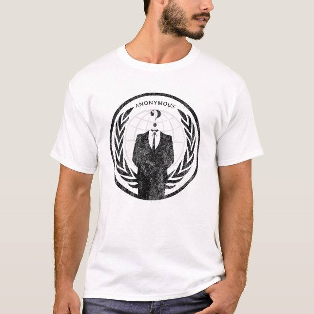 Wir sind anonym (Vintag) T-Shirt (Vorderseite)