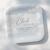Wir sind auf Cloud 9 Babydusche