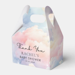 Wir sind auf Cloud 9 Dreamy Clouds Baby Dusche Geschenkschachtel