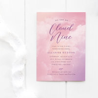 Wir sind auf Cloud Nine Dreamy Pastel Sky Baby Dus