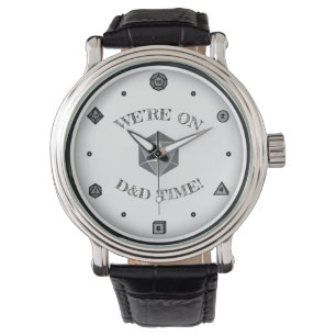 Wir sind auf D&D Time - GRAY Armbanduhr