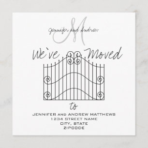 Wir sind auf neue Adressen-Mitteilung umgezogen Ankündigung