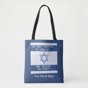 Wir sind auf Wunder angewiesen Tasche