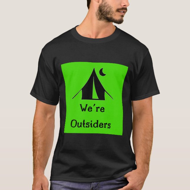 Wir sind Außenseiter (Zenter) T-Shirt (Vorderseite)