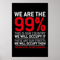 Wir sind das 99% - 99% Occupy Wall Street