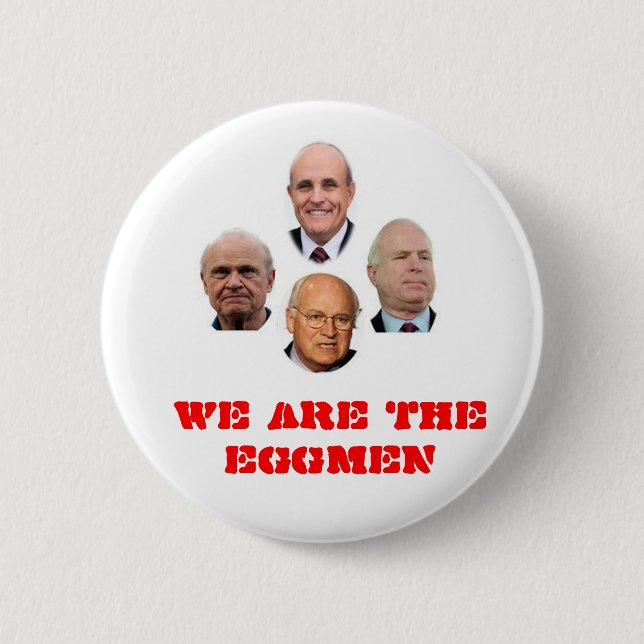 Wir sind das Eggmen Button (Vorderseite)