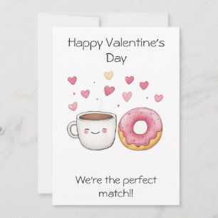 Wir sind das perfekte Match! – Süß und witzig zum  Karte