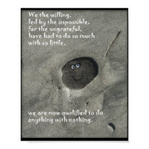 Wir sind das willige Poster