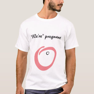 Wir sind der T - Shirt der schwangeren lustigen