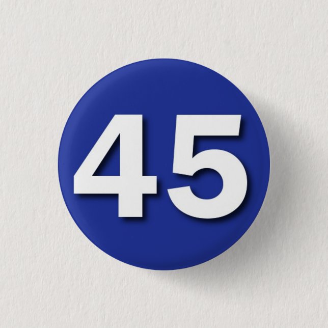 Wir sind die 45 button (Vorderseite)