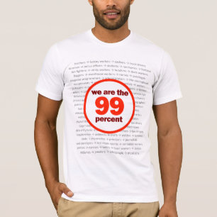 Wir sind die 99 Prozent T-Shirt