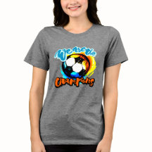 Wir sind die Champions Fußball-Grafik