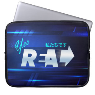 Wir sind echt   Laptop-Siebtasche 15" Laptopschutzhülle