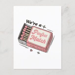 Wir sind ein perfektes Paar Postkarte