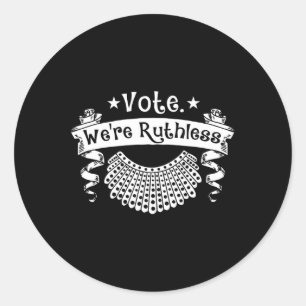 Wir sind ein rücksichtsloses Frauenrecht Feministi Runder Aufkleber