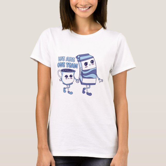 Wir sind ein Team T-Shirt (Vorderseite)