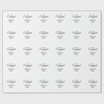 Wir sind ein verlobtes Paar, Name romantisch stilv