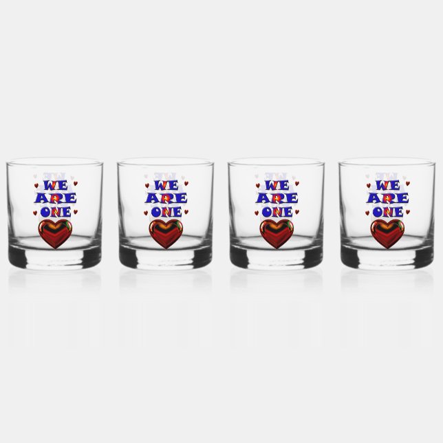 WIR SIND EINER WHISKYGLAS (Vorderseite)