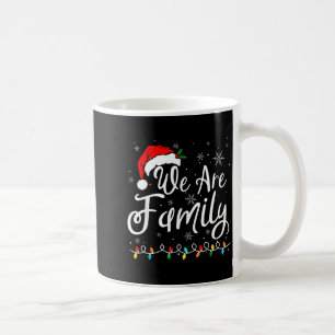 Wir sind Familie 2025 Weihnachten Pyjama Lustig Pa Kaffeetasse
