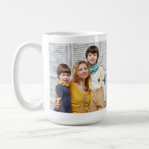 "Wir sind Familie!" Foto Kaffee Tasse