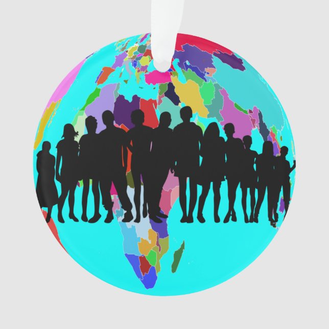 WIR SIND FAMILIE ORNAMENT (Vorderseite)